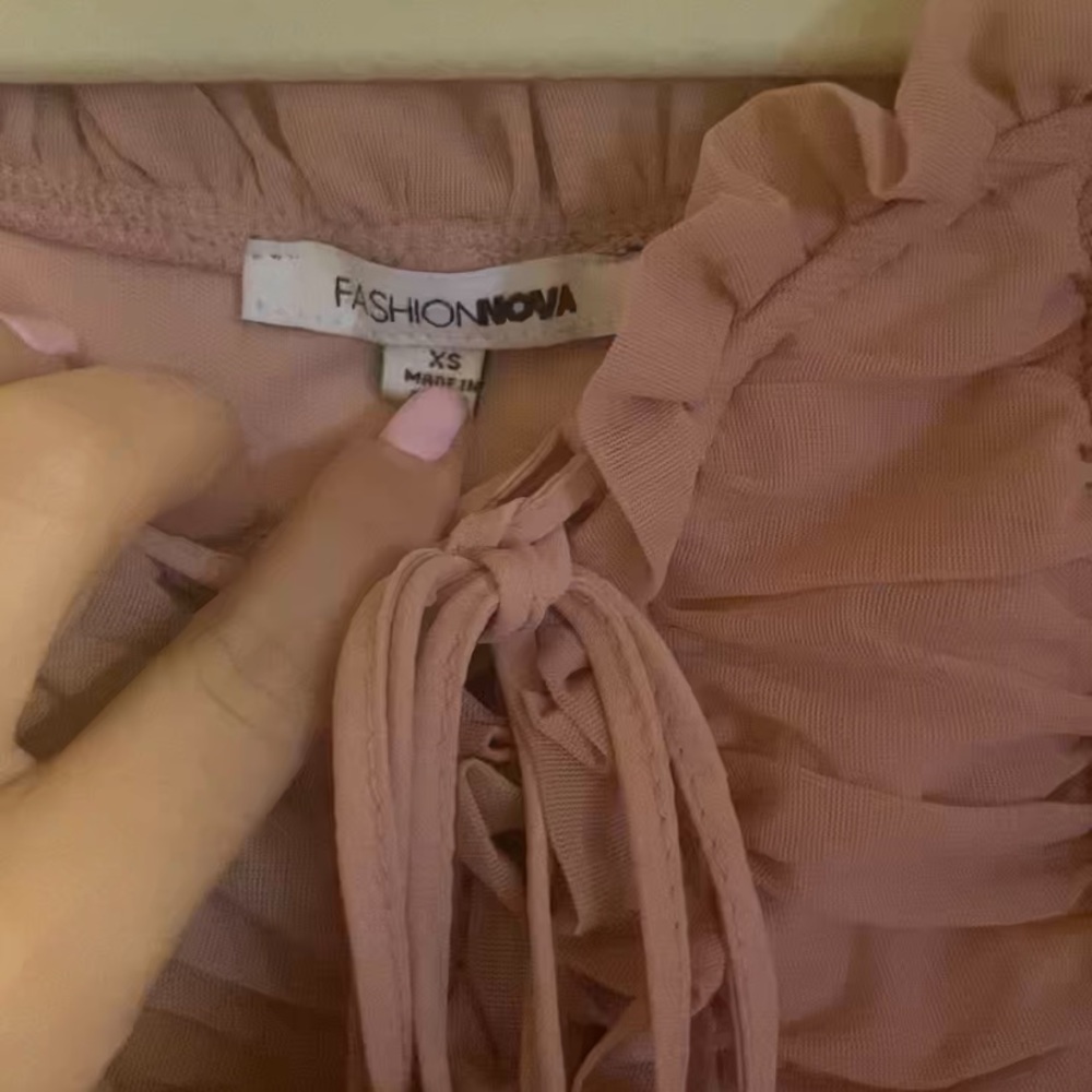 Pink Mini Dress - Picture 3 of 5